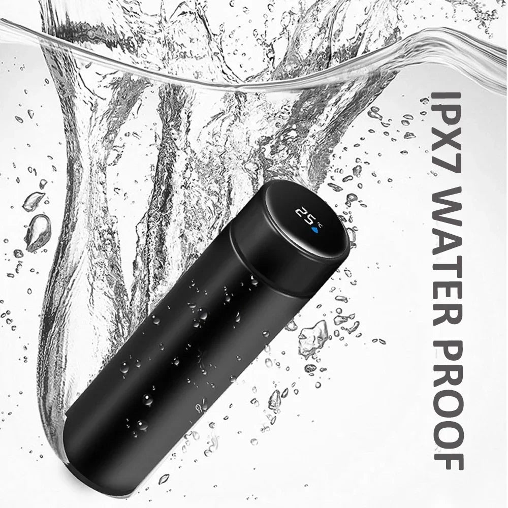 500ML High-Quality 304 Stainless Steel Smart Thermos Insulated Tea and Water Separation Cup for Men Women Best Christmas Gift