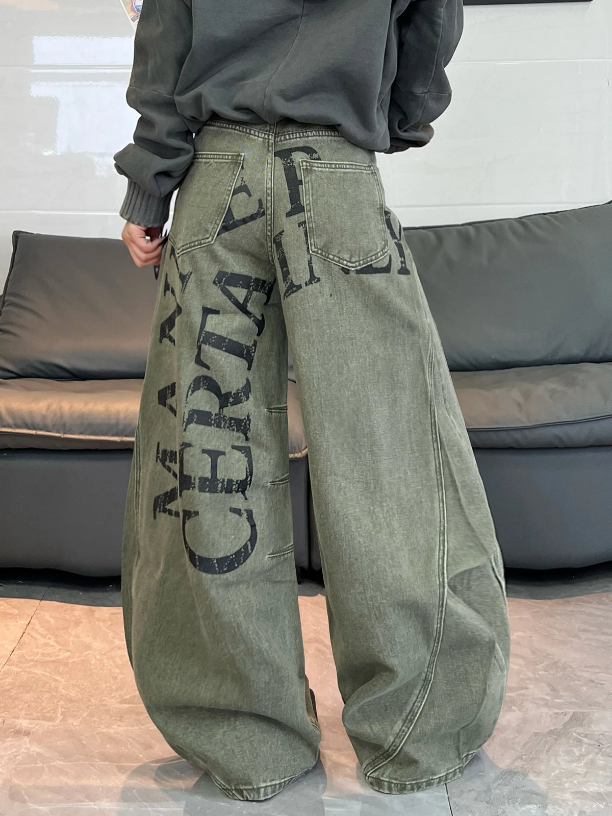 PENDRA American Street Letter Jeans