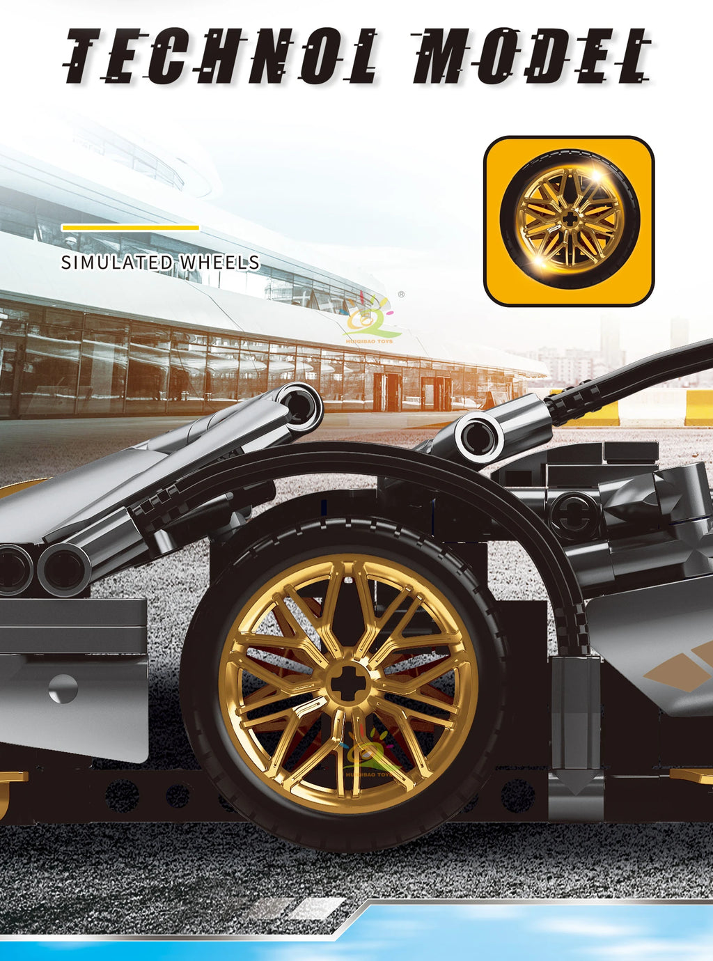 PENDRA Racing Technical LED Building Set