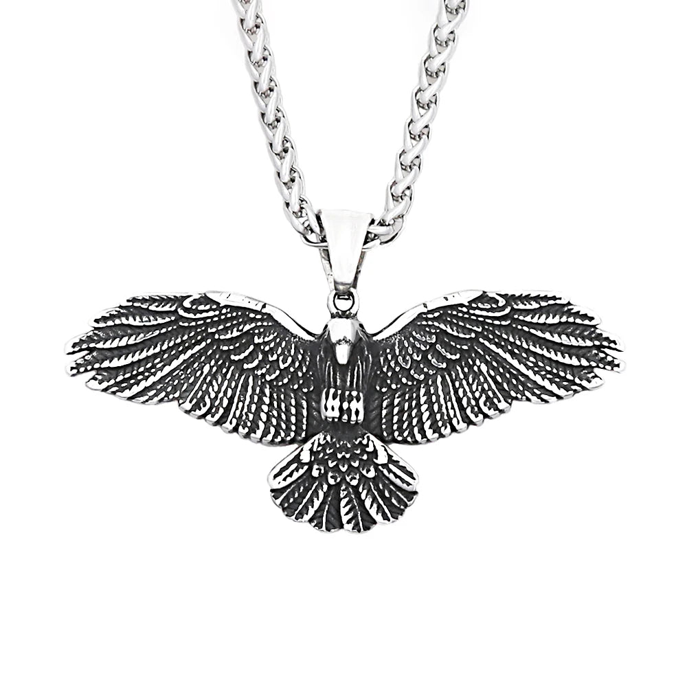 PENDRA Eagleflight 316L Stainless Steel Eagle Pendant