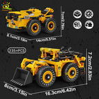 PENDRA Engineering Vehicle Excavator Building Set