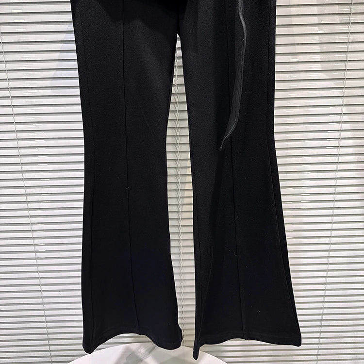PENDRA Micro Flared Fake Two Pants