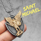 PENDRA Arch Angel St Steel Necklace