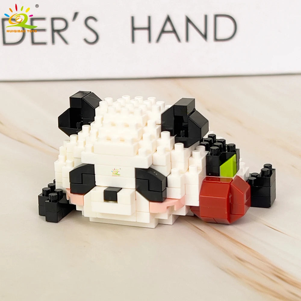 PENDRA Cute Panda Micro Building Set