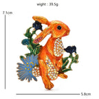 PENDRA Florielle14 Floral Brooch
