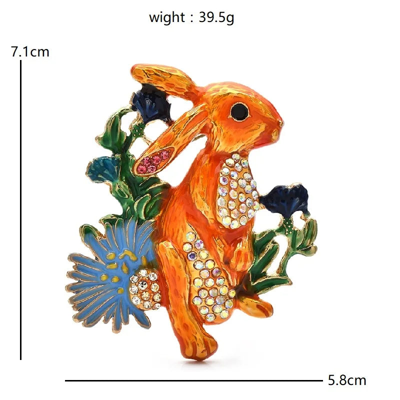 PENDRA Florielle14 Floral Brooch