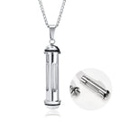 PENDRA Memorial Cylinder Pendant Necklace