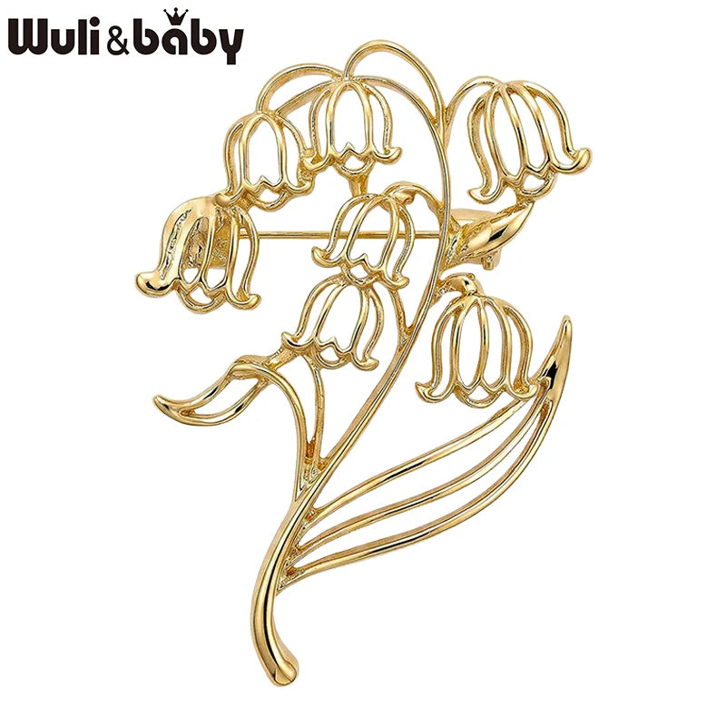 PENDRA Liliana Alloy Lily Flower Brooch