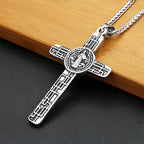PENDRA Sacredcross Catholic Jesus Cross Pendant
