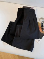PENDRA Cashmere Touch High Waist Wide Leg Pants