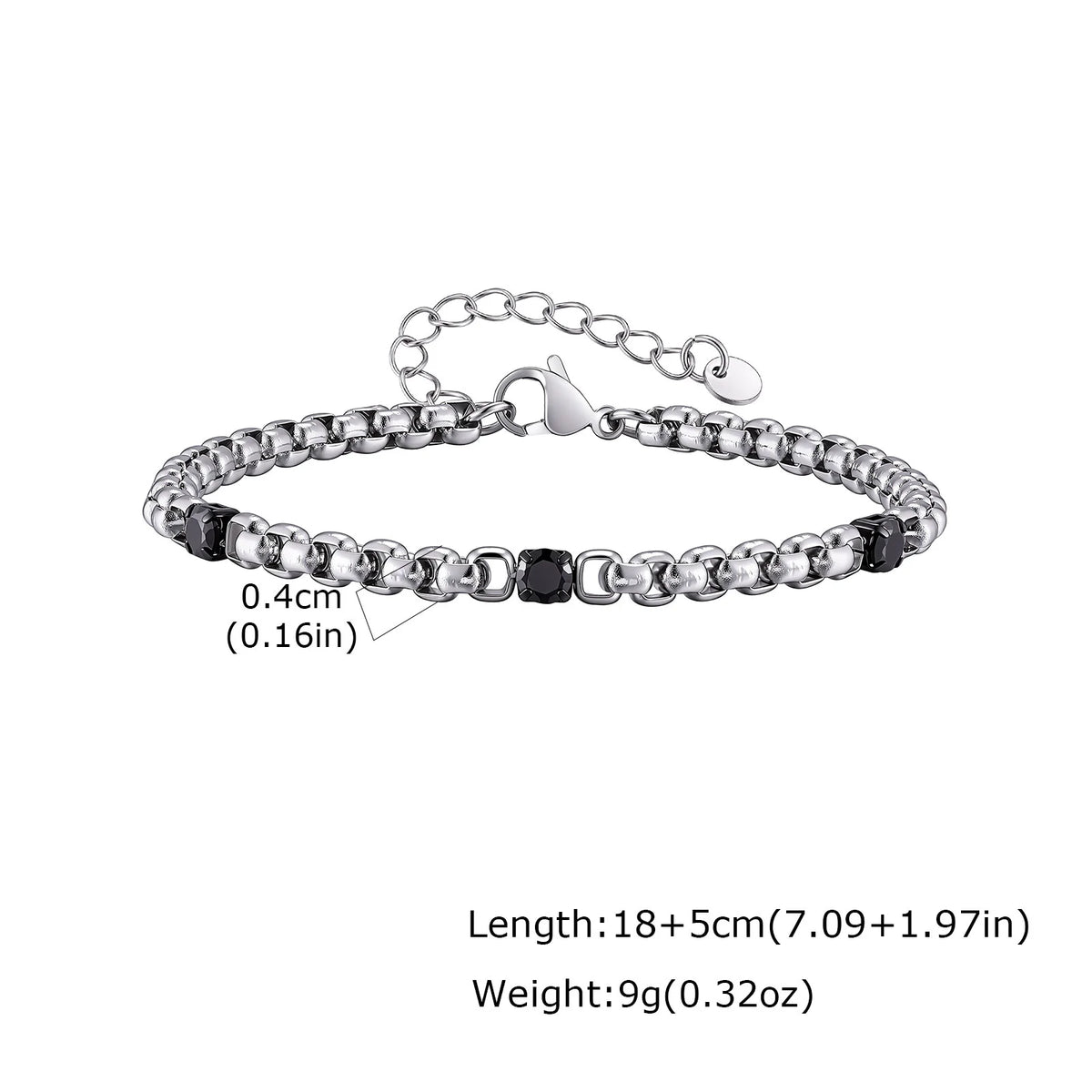 PENDRA Stone Black Bracelet