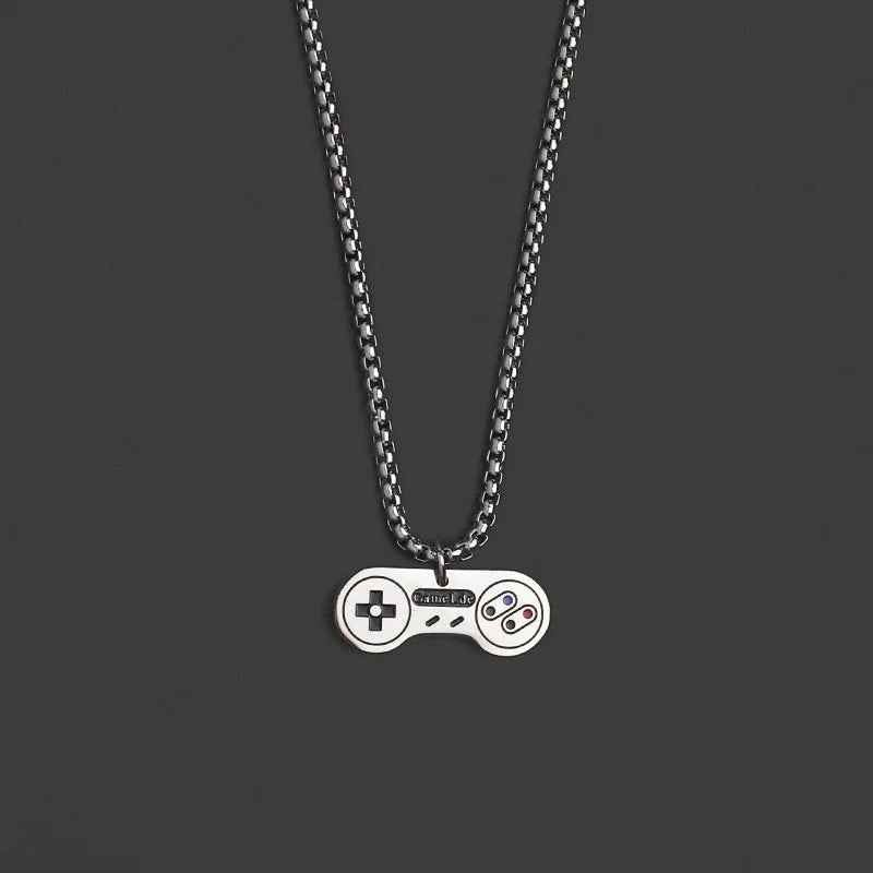 PENDRA Gamepad Stainless Steel Game Controller Pendant