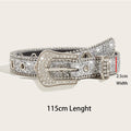 PENDRA Velaessa Metal Black Metal Buckle Luxury Belt