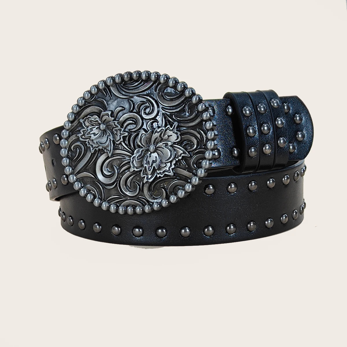 PENDRA Noraelle Rivet Studded Luxury Belt