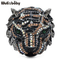 PENDRA Cool Charming Tiger Head Brooch