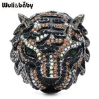 PENDRA Cool Charming Tiger Head Brooch