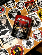 Creative heavy metal rock style glass 1981-2026 commemorative water cup, the first choice for rock fans to give gifts