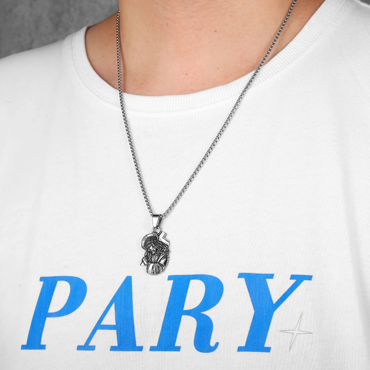 PENDRA Solamire Cross Charm Necklace