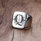 PENDRA Sigent Father's Day Steel Ring