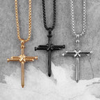PENDRA Yorivane Cross Charm Necklace