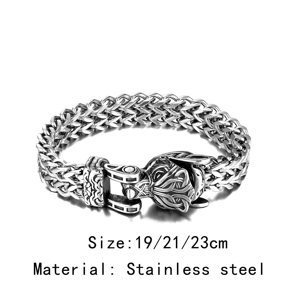 PENDRA Wolf Classic Norse Bracelet