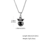 PENDRA Angel Stone Pendant Necklace