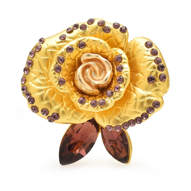 PENDRA Florabelle Charming Flower Brooch