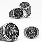 PENDRA Saint George Slay Ring