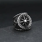 PENDRA Runeband Vintage Viking Rune Ring