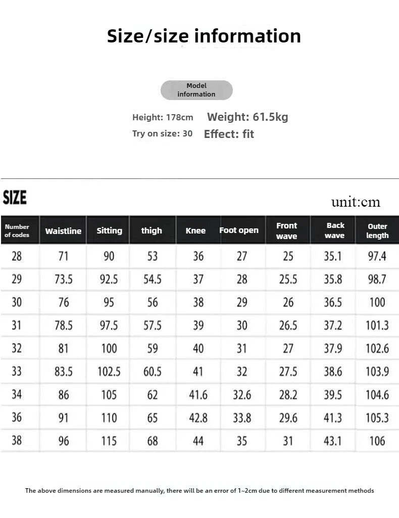 Spring Autumn 2025 Man Luxury Clothing Retro Embossed Denim Jeans for Men High-End Washed Fashion Man Designer Skinny Jeans