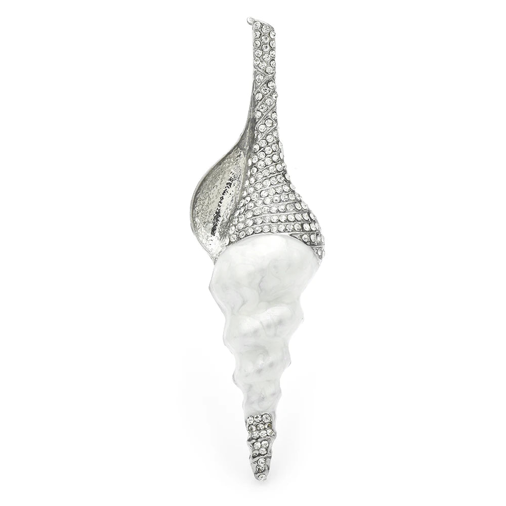 PENDRA Conchella Charming Conch Brooch