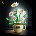 PENDRA Orchid Rose Floral Building Set