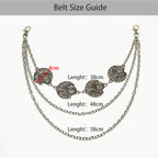 PENDRA Orlara Punk Waist Chain Belt