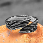PENDRA Angel Wings Punk Ring