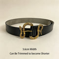 PENDRA Galalia Leather Western Elegant Corset Belt