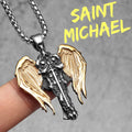 PENDRA Arch Angel St Steel Necklace