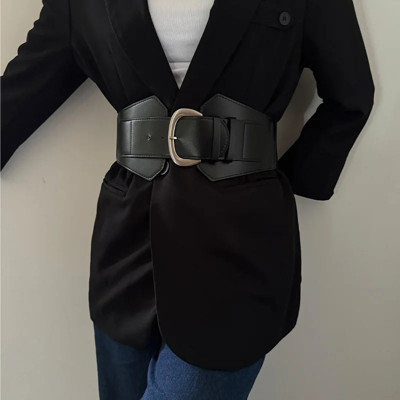 PENDRA Fayera Black Elegant Elastic Corset Belt