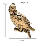 PENDRA Retro Alloy Bird Brooch