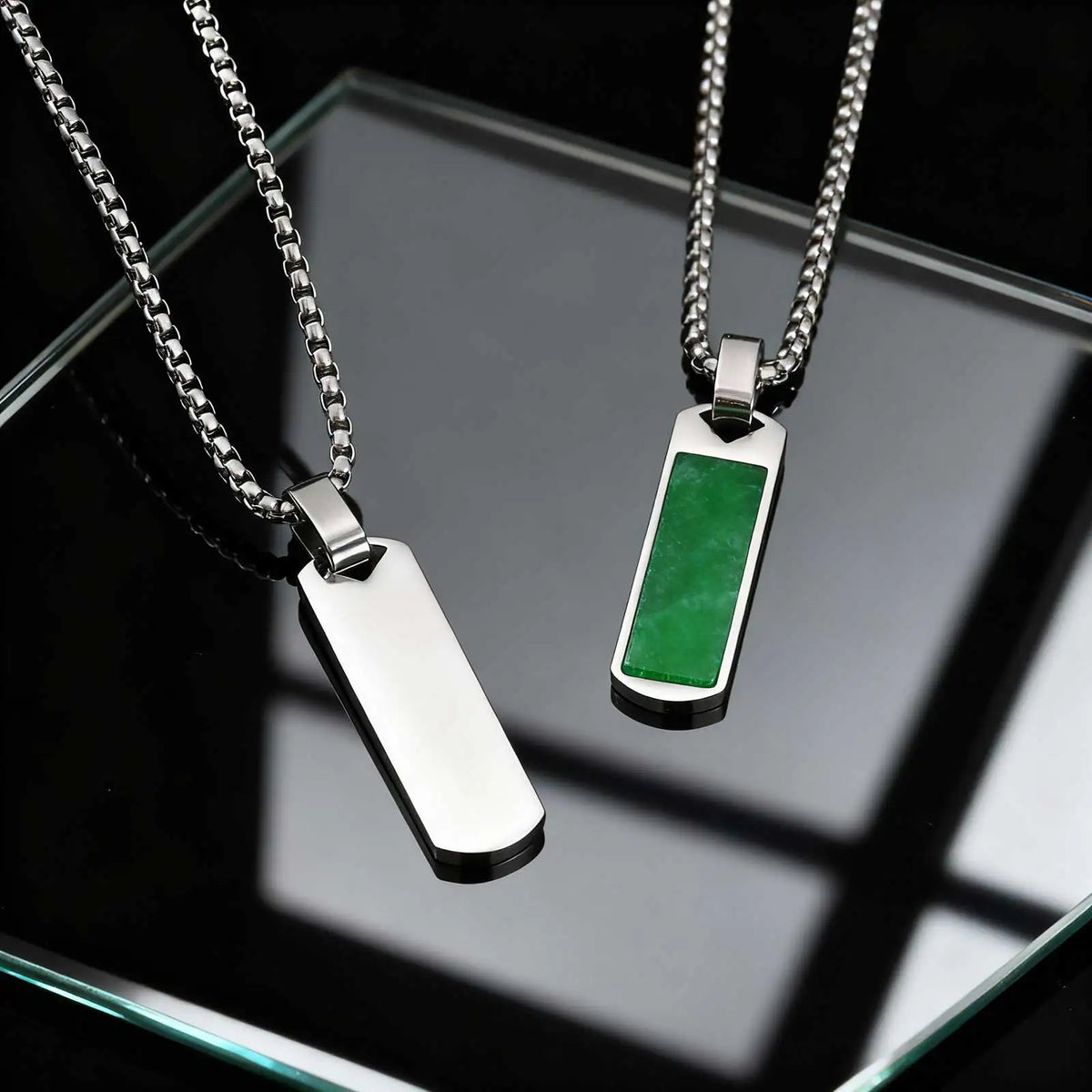 PENDRA Stone Natural Pendant Necklace