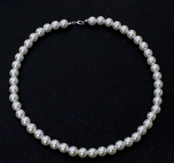 PENDRA Pearl Modern Necklace