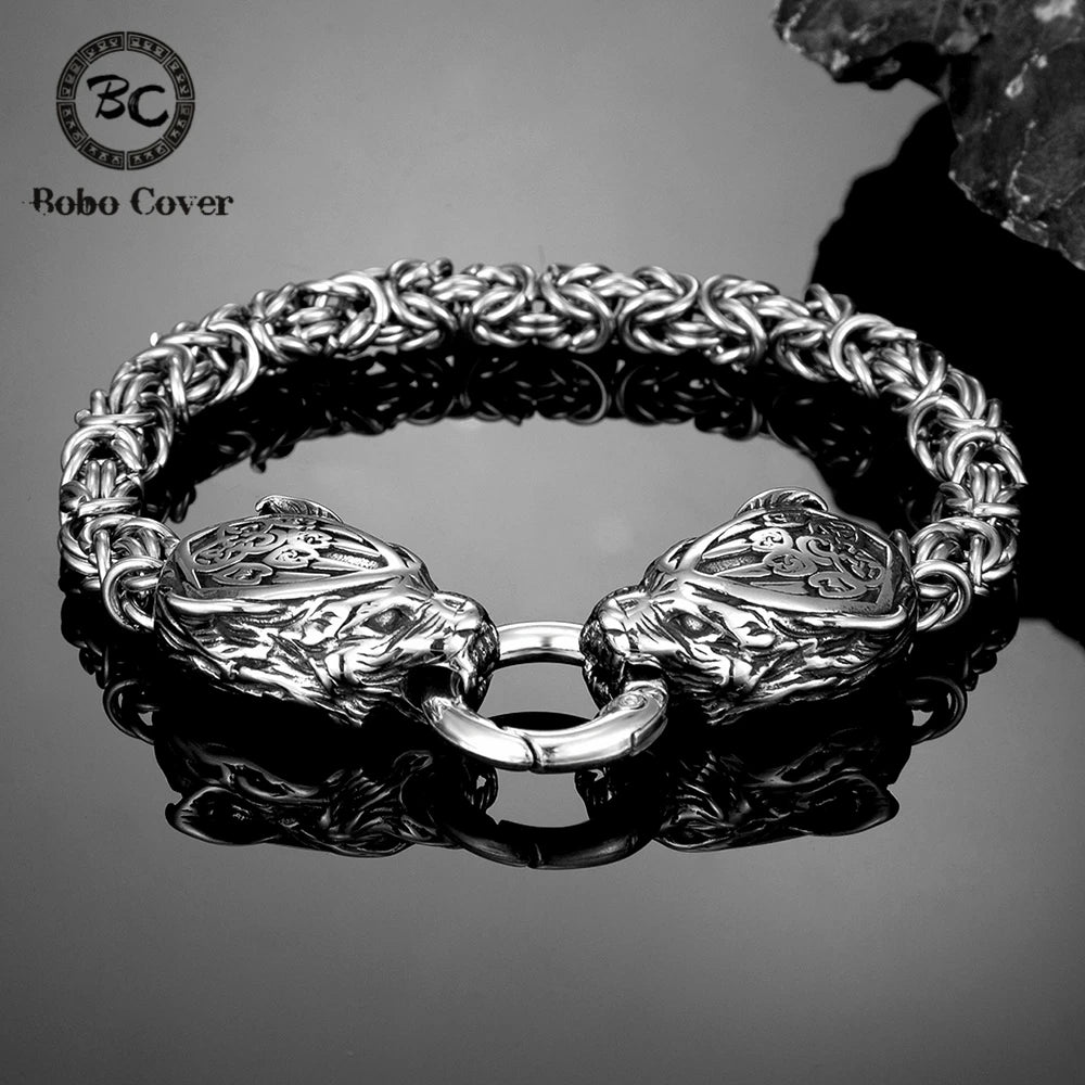 PENDRA Wolf Classic Viking Bracelet