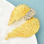 PENDRA Aurelwing Large Golden Wing Brooch