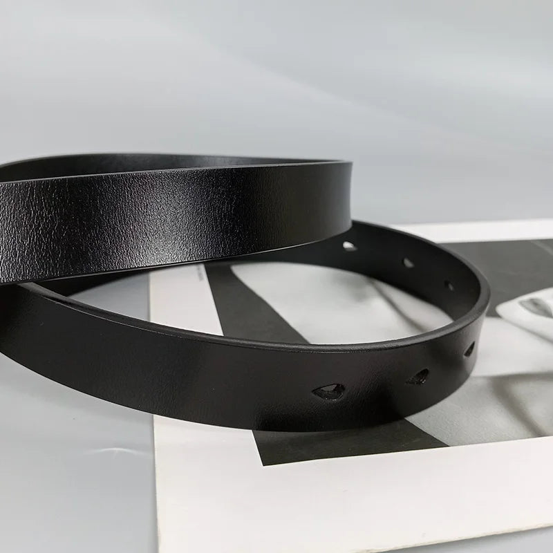 Unisex Genuine leather belts for Men Luxury Desiner Letter LL Women's Belt Female Plus Size Gothic Waistband Punk Jeans Belt