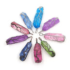 PENDRA Tree Life Crystal Chain Necklace