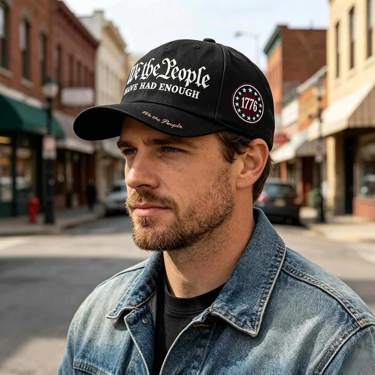 We The People Hat for Men Women We The People Had Enough Patriotic Baseball Cap Freedom USA Hat