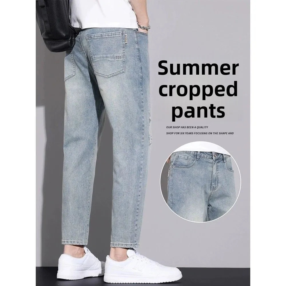 PENDRA Ripped Brand Ruffian Jeans