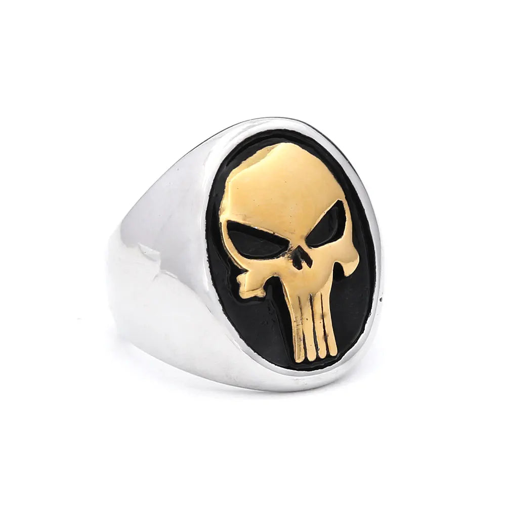 PENDRA Skullforge Gothic 316L Stainless Steel Ring