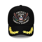 PENDRA 250th Anniversary Patriotic Baseball Cap
