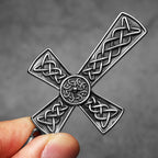 Carving Cross Men Necklaces Stainless Steel Pendant Chain Women Fashion Retro Jewelry Punk New In Accessories Gifts Wholesale