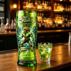 SF Blanka Themed Anniversary Beer Mug Glass Collectible Decor